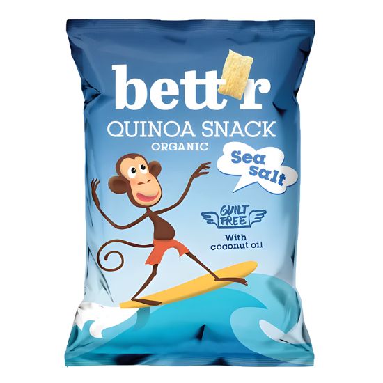 Σνακ με Kινόα & Θαλασσινό Αλάτι (50γρ)