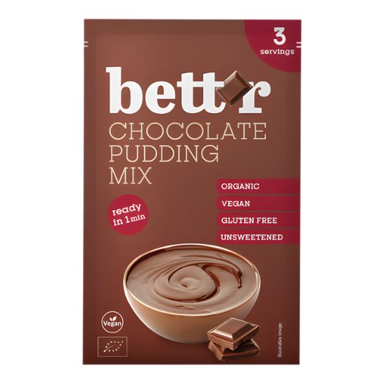 Μείγμα Πουτίγκα Σοκολάτα Χωρίς Γλουτένη (30γρ)