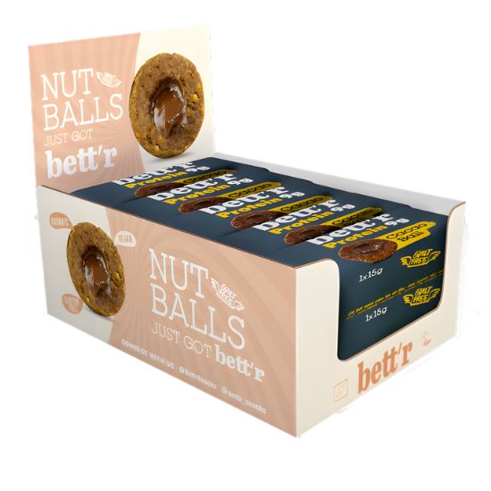 Πρωτεϊνικές Μπάλες με Γέμιση Κακάο (3x15) (45γρ)