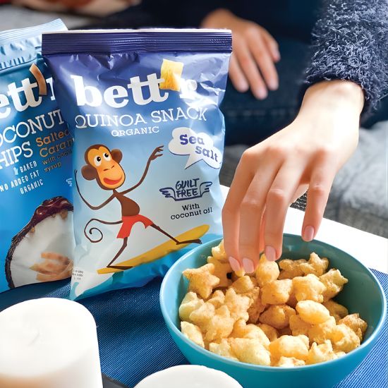 Σνακ με Kινόα & Θαλασσινό Αλάτι (50γρ)