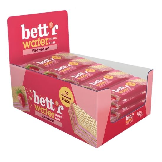 Γκοφρέτα με Κρέμα Κάσιους & Φράουλα (30γρ)