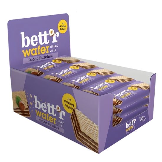 Γκοφρέτα με Κρέμα Φουντουκιού & Κακάο (30γρ)