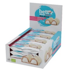 Μπάρα - Γκοφρέτα με γέμιση καρύδα και λευκό αμύγδαλο (33γρ)