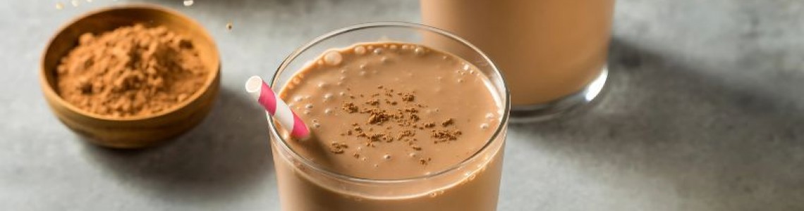 Smoothie με Κακάο και Πρωτεΐνη Κάνναβης