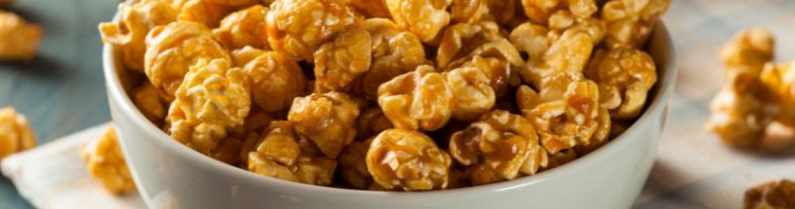Popcorn με επικάλυψη… Φυστικοβούτυρο