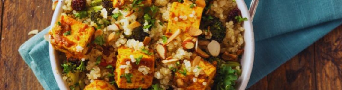Vegan Bowl: Κινόα με Τόφου