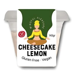 Vegan Cheesecake Λεμόνι & Κάσιους Χωρίς Γλουτένη (140γρ)