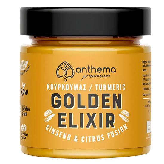 'Golden Elixir' με Κουρκουμά, Ginseng & Κάρδαμο (210γρ)