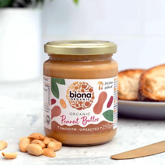 Φυστικοβούτυρο Χωρίς Αλάτι (250γρ)