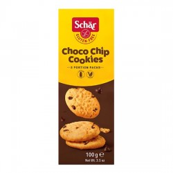 Μπισκότα με Κομματάκια Σοκολάτας χωρίς γλουτένη/λακτόζη (100γρ)