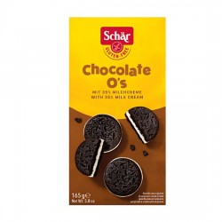 Μπισκότα Κακάο με γέμιση κρέμας γάλακτος χωρίς γλουτένη (165γρ)