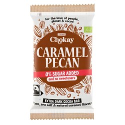 Σοκολάτα 'Caramel Pecan' Χωρίς Γλουτένη & Χωρίς Ζάχαρη (70γρ)
