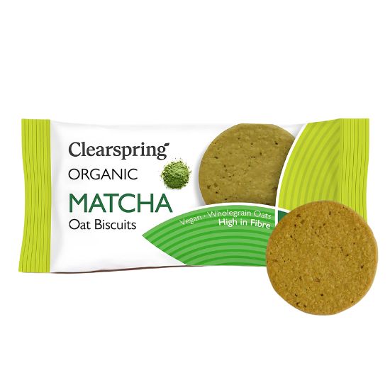 Μπισκότα Βρώμης με Matcha (40γρ)