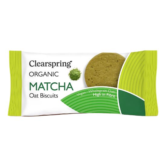 Μπισκότα Βρώμης με Matcha (40γρ)