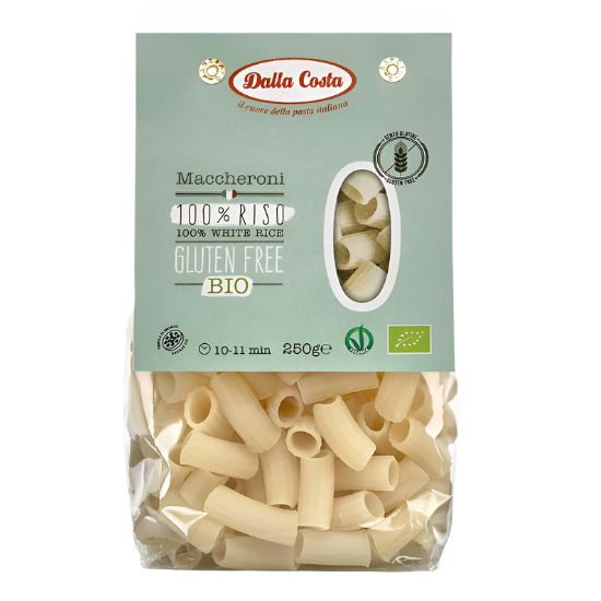 Maccheroni από Λευκό Ρύζι Χωρίς Γλουτένη (250γρ) Maccheroni από Λευκό Ρύζι Χωρίς Γλουτένη (250γρ)
