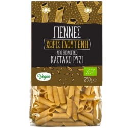 Πέννες από Καστανό Ρύζι Χωρίς Γλουτένη (250γρ)