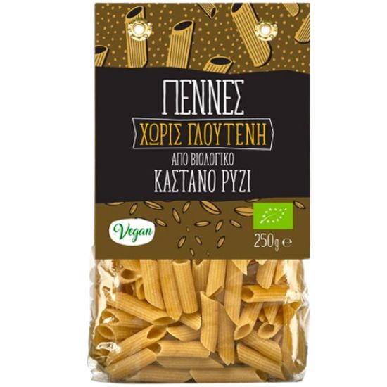 Πέννες από Καστανό Ρύζι Χωρίς Γλουτένη (250γρ)