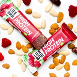 Μπάρα Πρωτεΐνης με Σμέουρο Χωρίς Γλουτένη (40γρ)