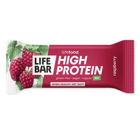 Μπάρα Πρωτεΐνης με Σμέουρο Χωρίς Γλουτένη (40γρ)