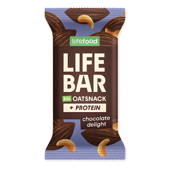 Μπάρα βρώμης - Πρωτεΐνης με Σοκολάτα 'Chocolate Delight' Χωρίς Γλουτένη (40γρ)