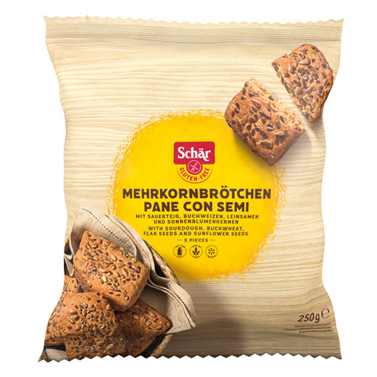 Πολύσπορα ψωμάκια χωρίς γλουτένη (250γρ)