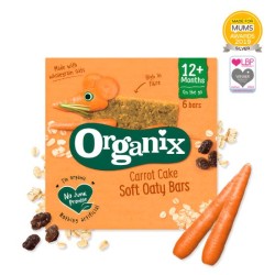 Μπάρες Βρώμης Kαρότου +12μ (6x23γρ)