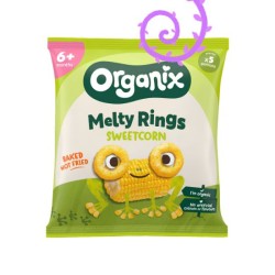Δαχτυλίδια Καλαμποκιού 'Melty Sweetcorn Rings' +6μ (20g)