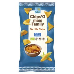 Nachos Καλαμποκιού Φυσική Γεύση - Χωρίς Γλουτένη (125γρ)