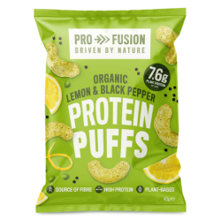 Σνακ Πρωτεΐνης Αρακά με Λεμόνι & Μαύρο Πιπέρι Χωρίς Γλουτένη (40γρ)