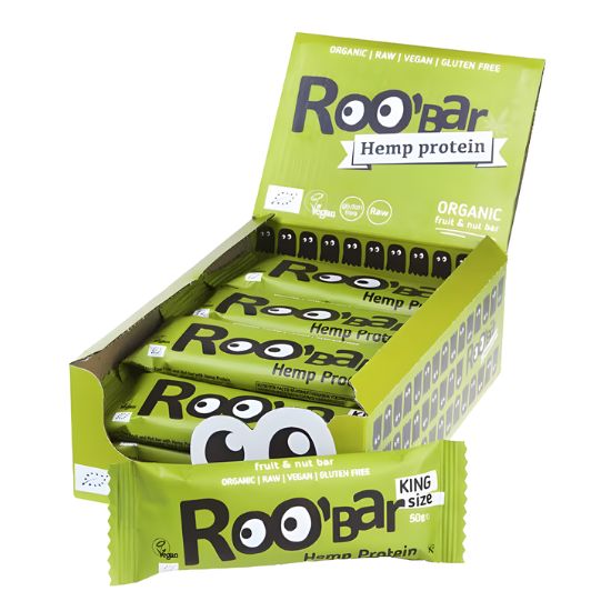 Ωμή Μπάρα με Πρωτεΐνη Κάνναβης (30γρ)