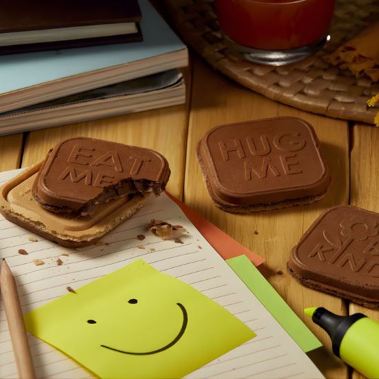 Μπίσκοτο-Γκοφρέτα με σοκολάτα Γάλακτος 'Notes' Χωρίς Γλουτένη (81γρ)