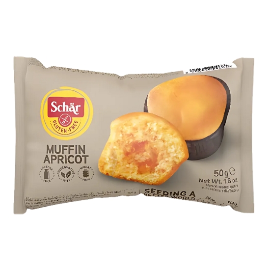 Μάφιν με Μαρμελάδα Βερίκοκο Χωρίς Γλουτένη (50γρ)