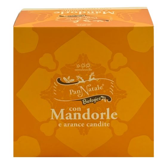 Vegan Πανετόνε με Αμύγδαλα & Πορτοκάλι (500γρ)
