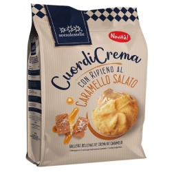 Vegan Μπισκότα 'Cuordi Crema' με Γέμιση Αλατισμένης Καραμέλας (200g)