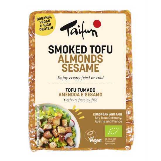 Καπνιστό τόφου αμύγδαλα-σουσάμι (200γρ)