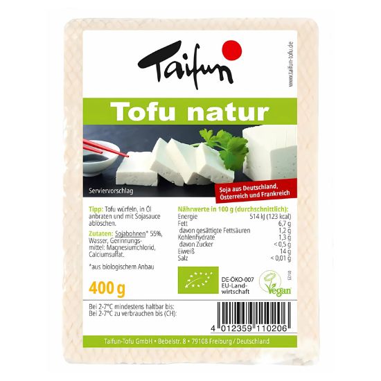 Τόφου Φυσικό (400γρ)
