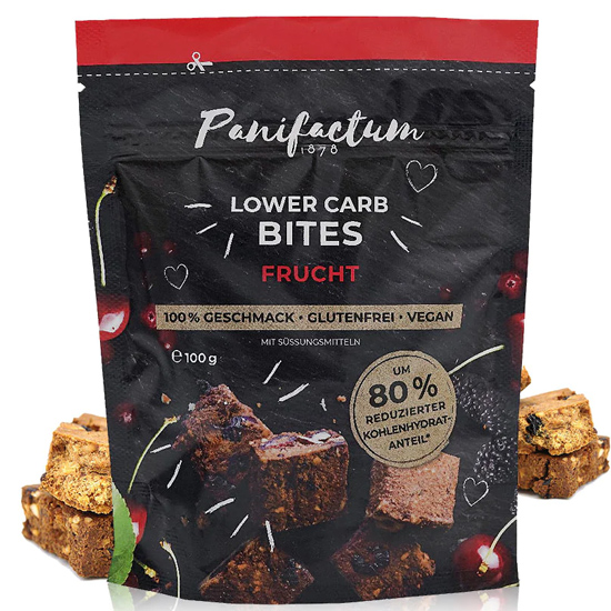 Low Carb Τραγανό Σνακ με Φρούτα Χωρίς Γλουτένη (100γρ)