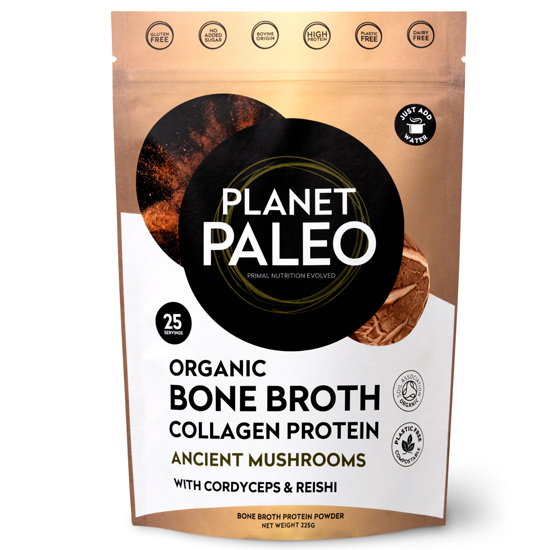 Ζωμός Οστών με Μανιτάρια (225γρ)