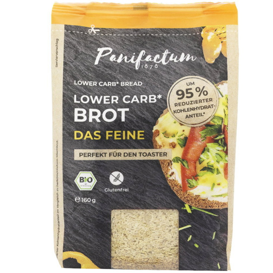 Low Carb Ψωμί σε φέτες χωρίς γλουτένη (160γρ)