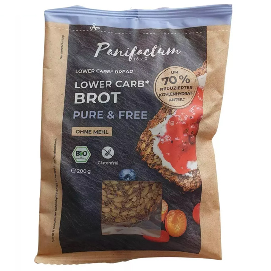 Low Carb Πολύσπορο Ψωμί χωρίς γλουτένη (200γρ)