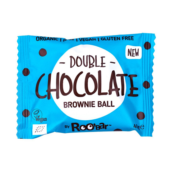 Brownie Ball με Διπλή Σοκολάτα (40γρ)