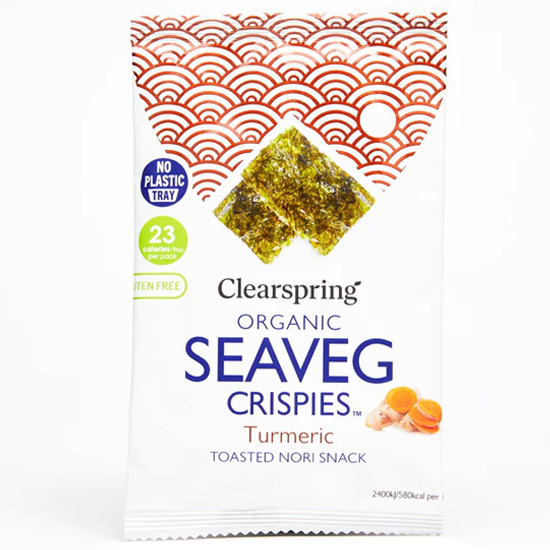 Seaveg Crispies 'Κουρκουμάς' (4γρ)