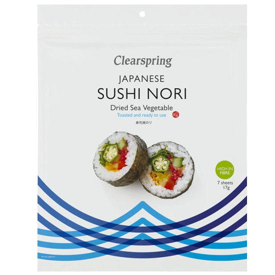 Sushi Nori αποξηραμένα Χόρτα Θαλάσσης (17γρ)