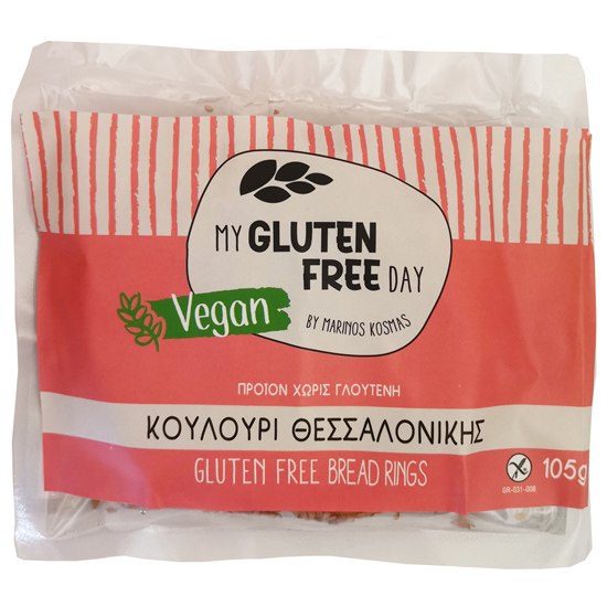 Κουλούρι Θεσσαλονίκης χωρίς γλουτένη (105γρ)