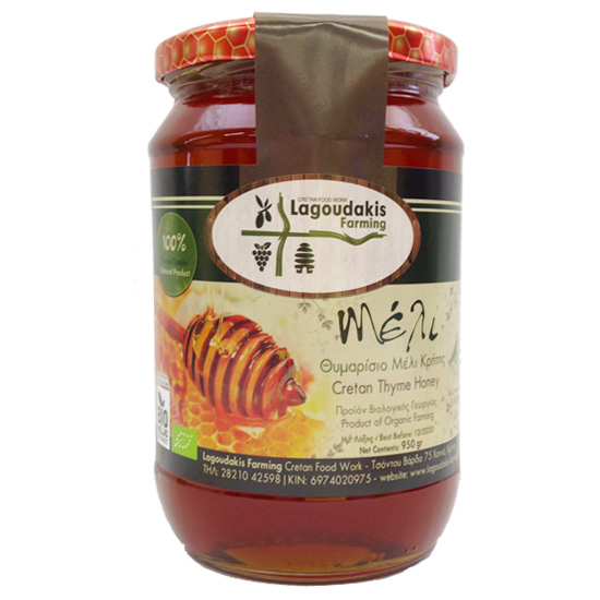 Μέλι Θυμαρίσιο Κρήτης (950γρ)