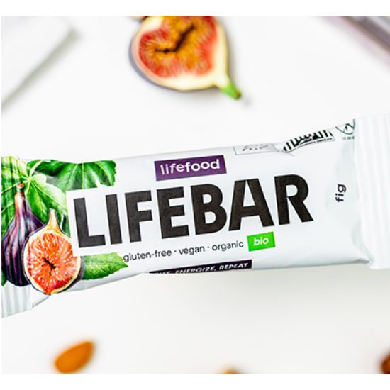 Ωμή Μπάρα Ενέργειας Σύκο Χωρίς Γλουτένη (40γρ)