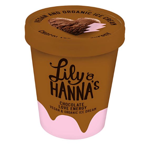 Vegan Παγωτό  'Love Energy'  με Σοκολάτα (465ml)