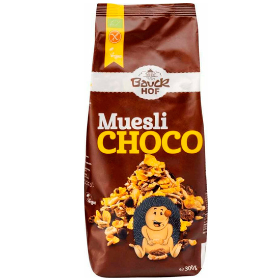 Μούσλι με Μαύρη Σοκολάτα Χωρίς Γλουτένη (300γρ)