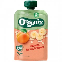 Πολτός Βρώμη, Βερίκοκο, Μπανάνα +12μ (100γρ)