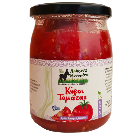 Κύβοι Τομάτας - Χωρίς Προσθήκη Αλατιού (580ml)